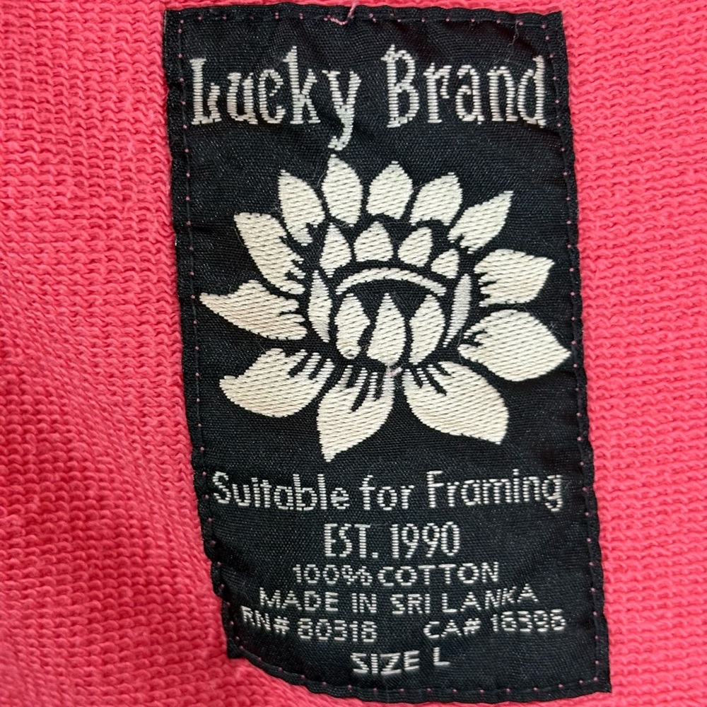 Authentic Vintage Lucky Brand Jingo Wrap Belted Kimono Styled Cardigan - Picture 2 of 8
